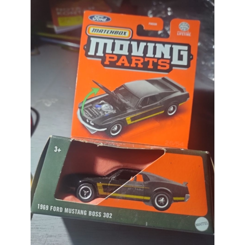 1969 Ford Mustang Boss 302 Matchbox