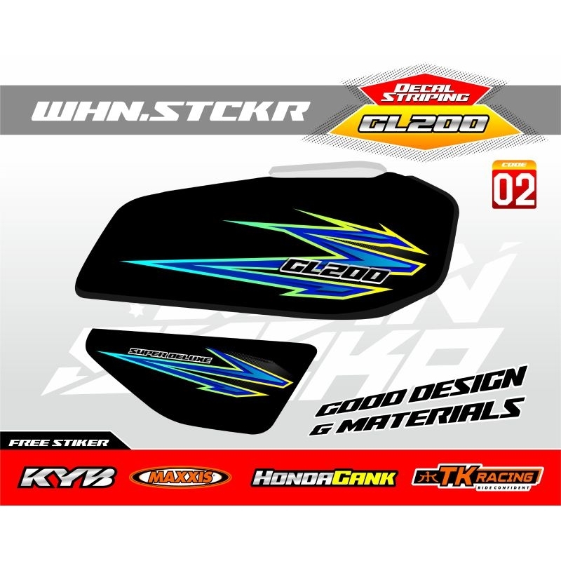 STRIPING GL 100 PREMIUM HITAM