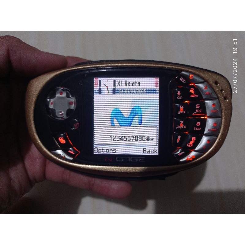 N-Gage QD Movistar Gold