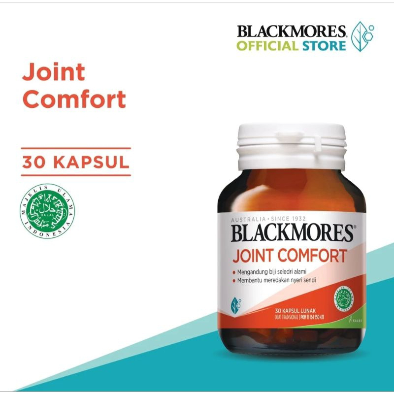 Blackmores Joint Comfort 30 Kapsul | Suplemen Untuk Kesehatan Sendi