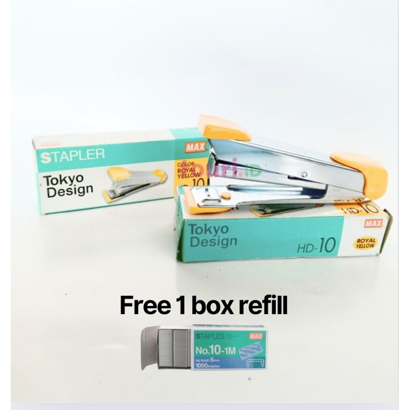 

Stapler MAX HD-10 free refill / Staples kecil MAX HD-10 free refill / Staples Kecil free refill