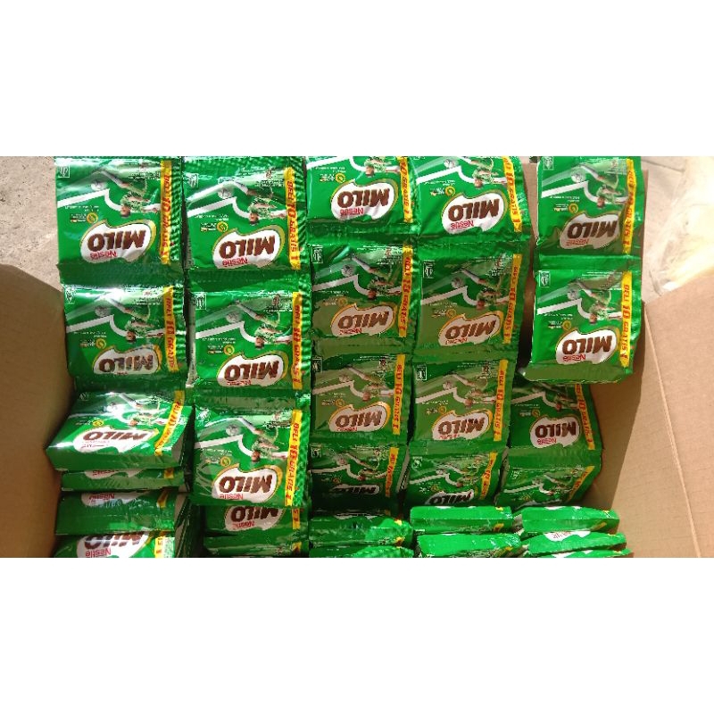 

susu Milo coklat satu renceng isi 11