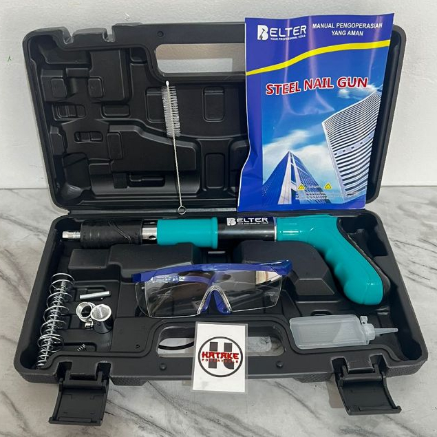 BELTER Alat Paku Tembak Beton Besi Baja Nail Gun Rivet Tools / Fastering Gun