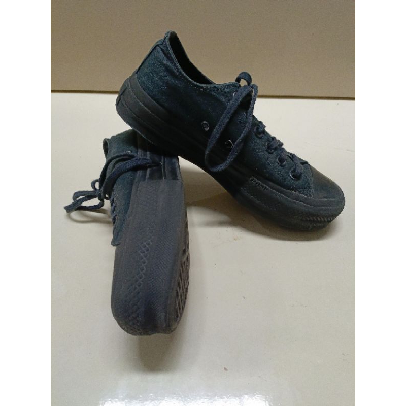 Preloved Sepatu Sneakers Converse All Star Full Black Original