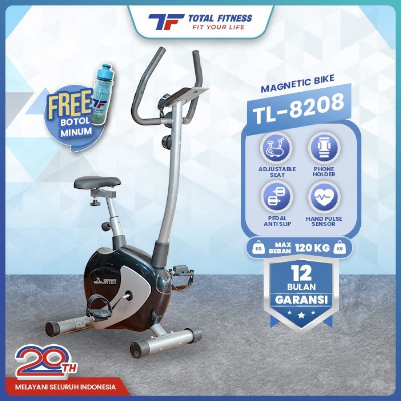 Sepeda statis magnetik bike TL 8208 Total Fitnes