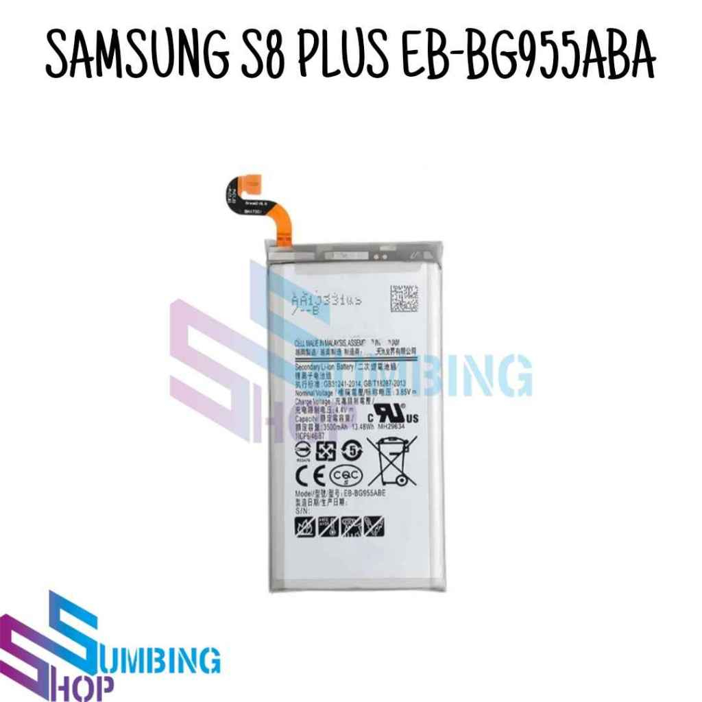 Batre Samsung S8 Plus G955 G955f EB-BG955ABA Batu Baterai Battery