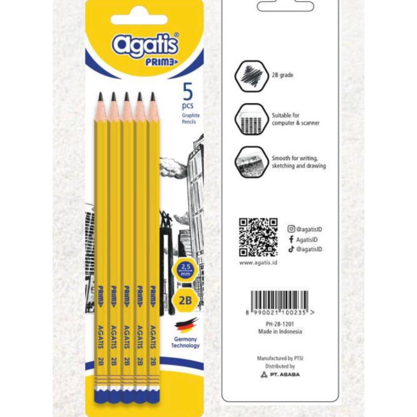 

PENSIL AGATIS PRIME 2B BC0501/5 PCS