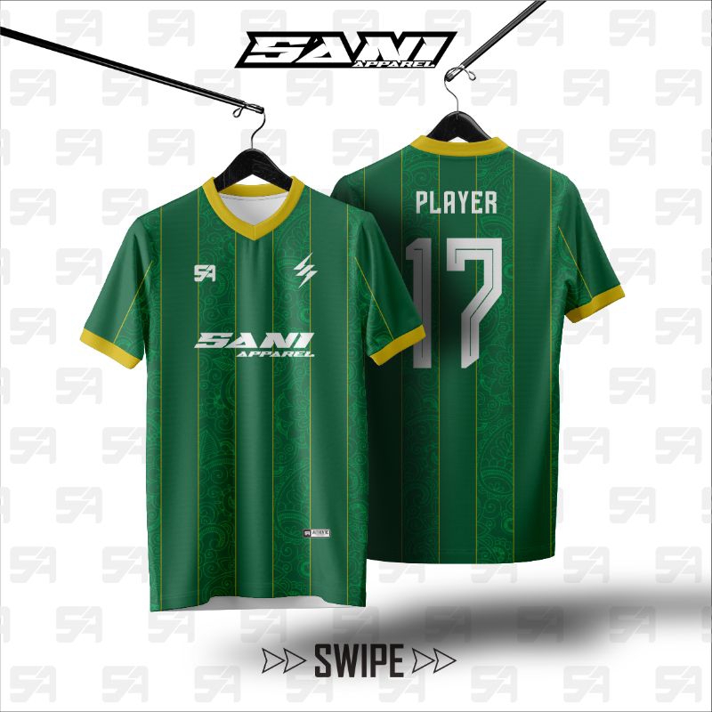 Jersey futsal custom nama dan no punggung