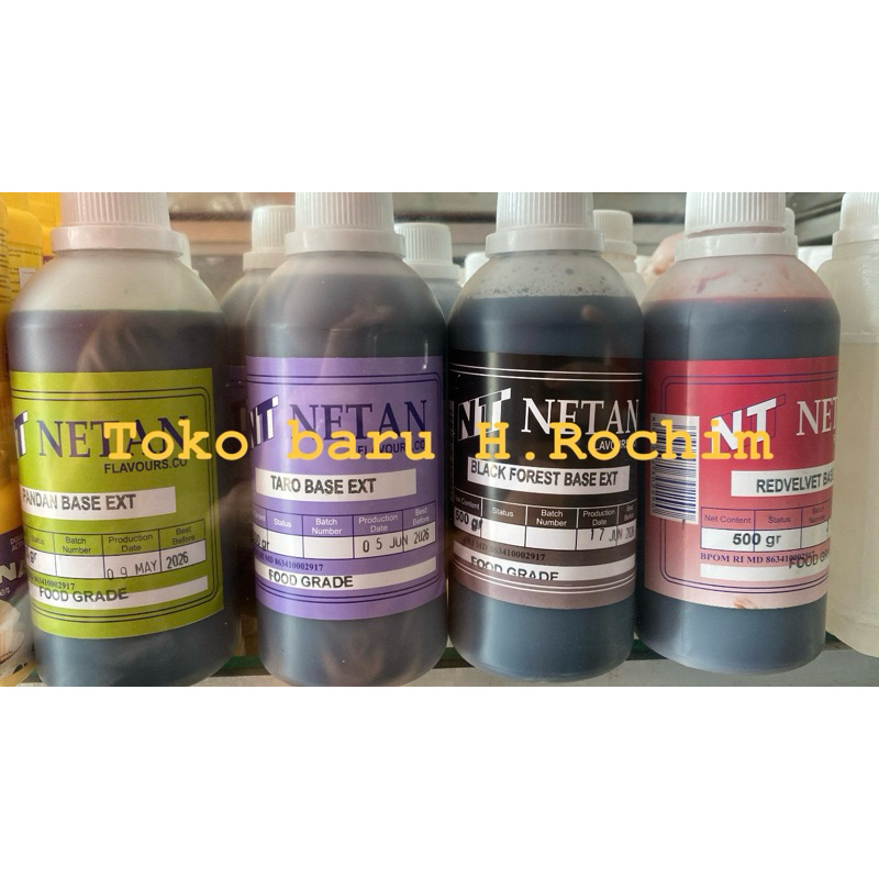 

Vaneli Pandan, Redvalvet, blackforest, Taro