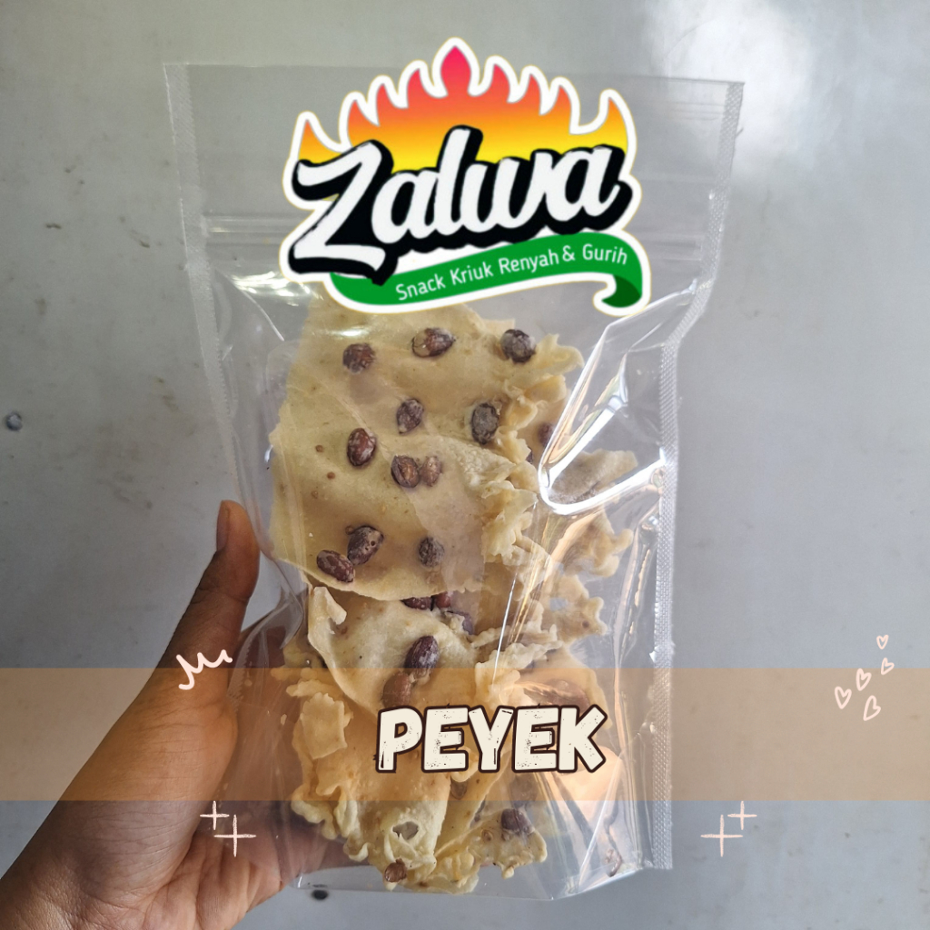 

[KERIPIK ZALWA] PEYEK KACANG OLEH-OLEH KHAS LAMPUNG BERBAGAI VARIAN RASA