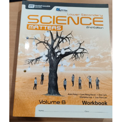 Buku Bekas Lower Secondary Science Matters Workbook Volume B marshall Cavendish