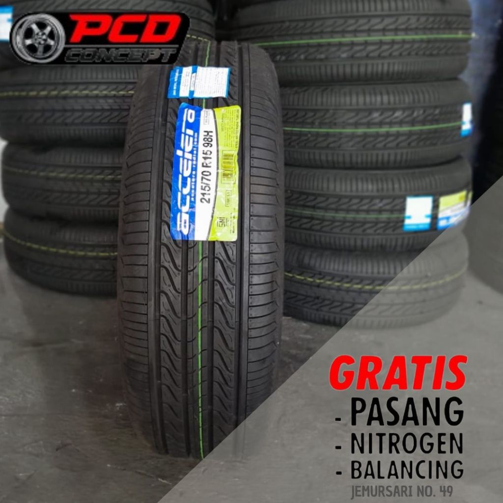 Ban Luar Termurah 215/70 R15 / ACCELERA ECO PLUSH 215 70 R15 Ban Awet