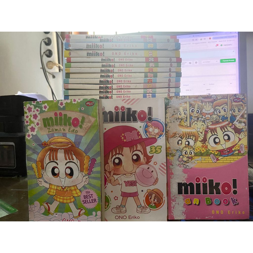 Komik Hai miiko 1-35 + zaman endo + fan book