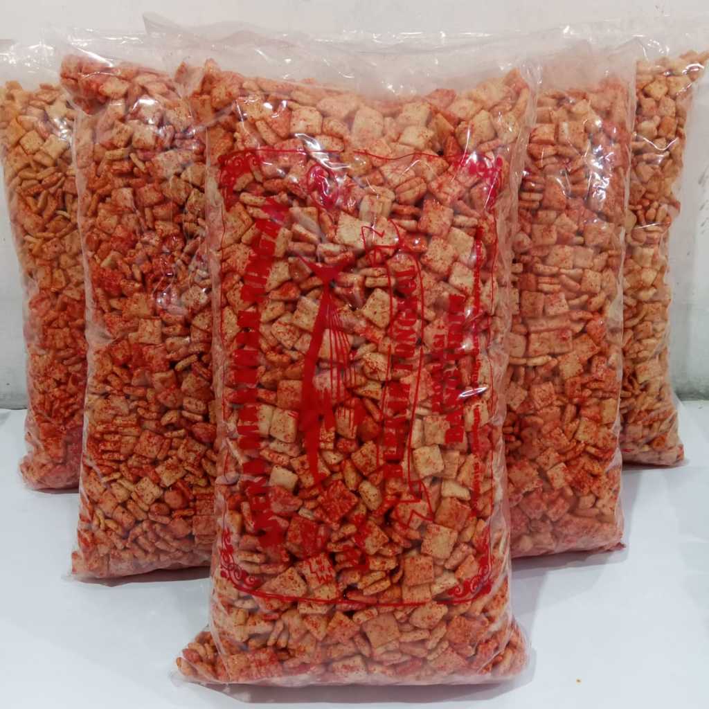 

KERUPUK RAMBAK TAHU 1KG CAMILAN MEDAN ORIGINAL BALADO EXTRA PEDAS