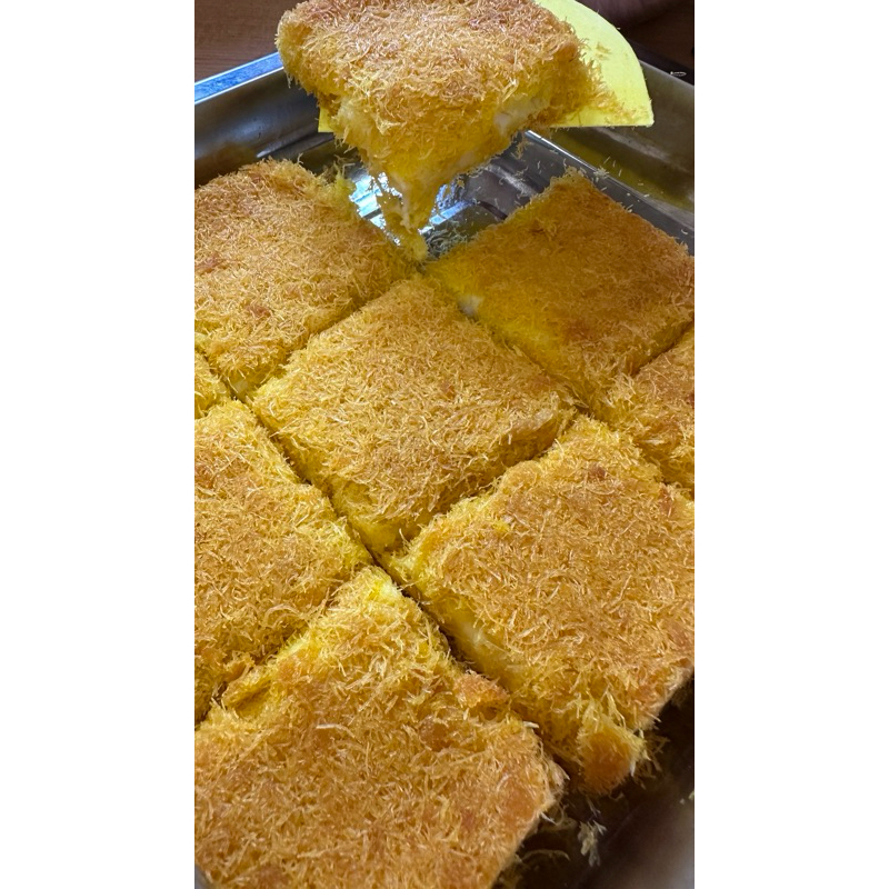 

kunafa cheese slice