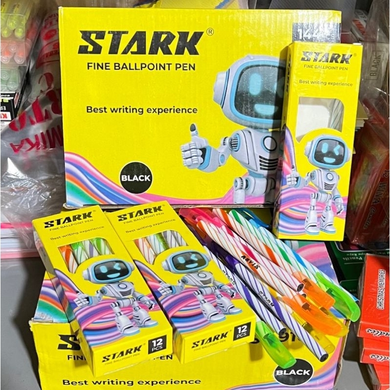 

(12pcs / LUSIN) pen ulir atau pulpen lusinan, pulpen strak ST-9106/ atk murah