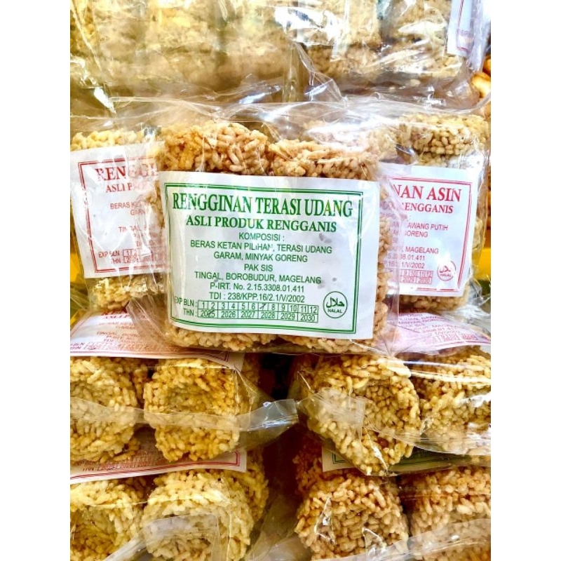 

Rengginang Rasa Terasi Udang/Manis/Asin