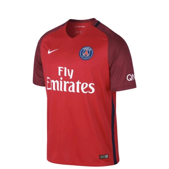 KAOS Nike Paris Saint-Germain PSG SMALL 2016/17 Away Shirt FOORBALL jersey BNIP ORIGINAL MESSI NEYMA