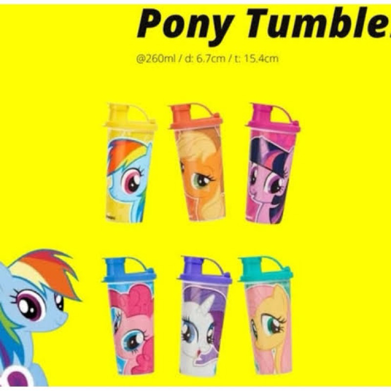tumbler pony ori tupperware