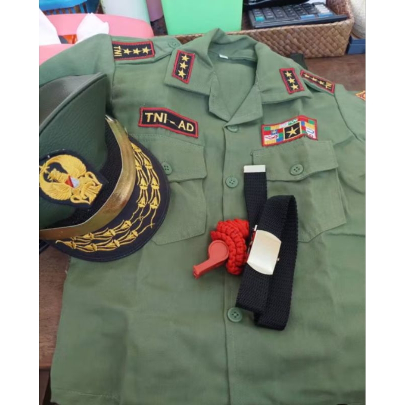 baju pdh tni ad