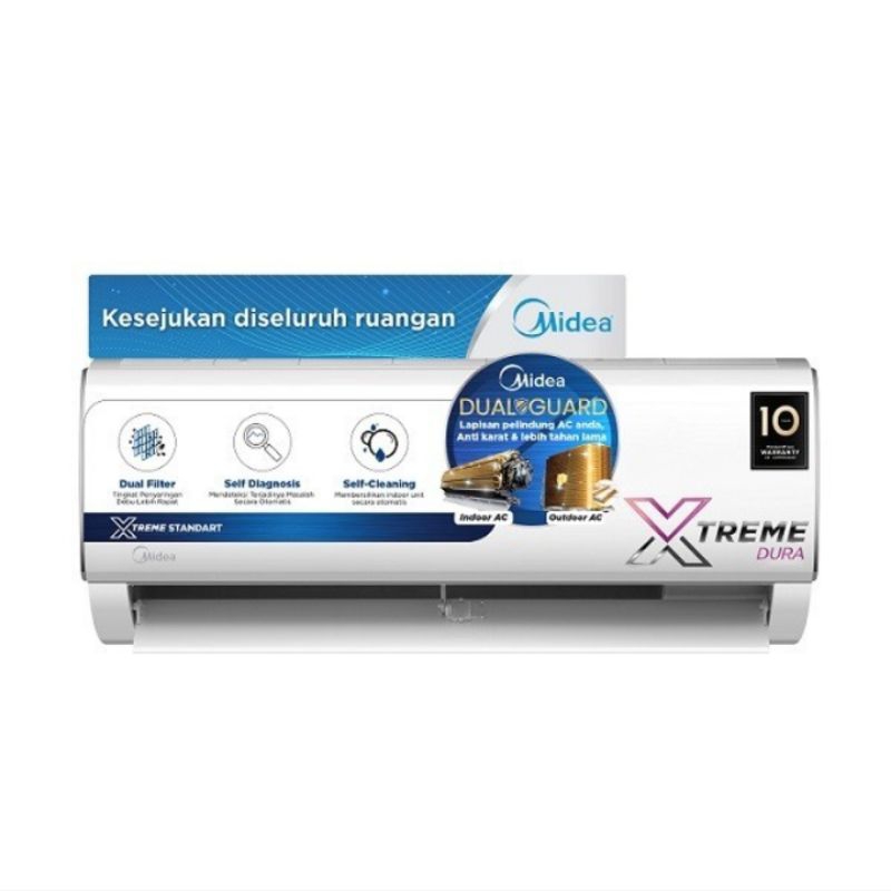 AC MIDEA 1 PK MSAF-09CRN2X / 09CRN R32 [ BATAM ]