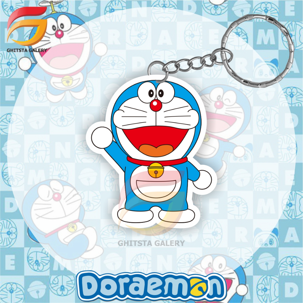 Gantungan Kunci Doraemon - Gantungan Kunci Anime Doraemon - Gantungan Kunci Kartun Doraemon - Gantun