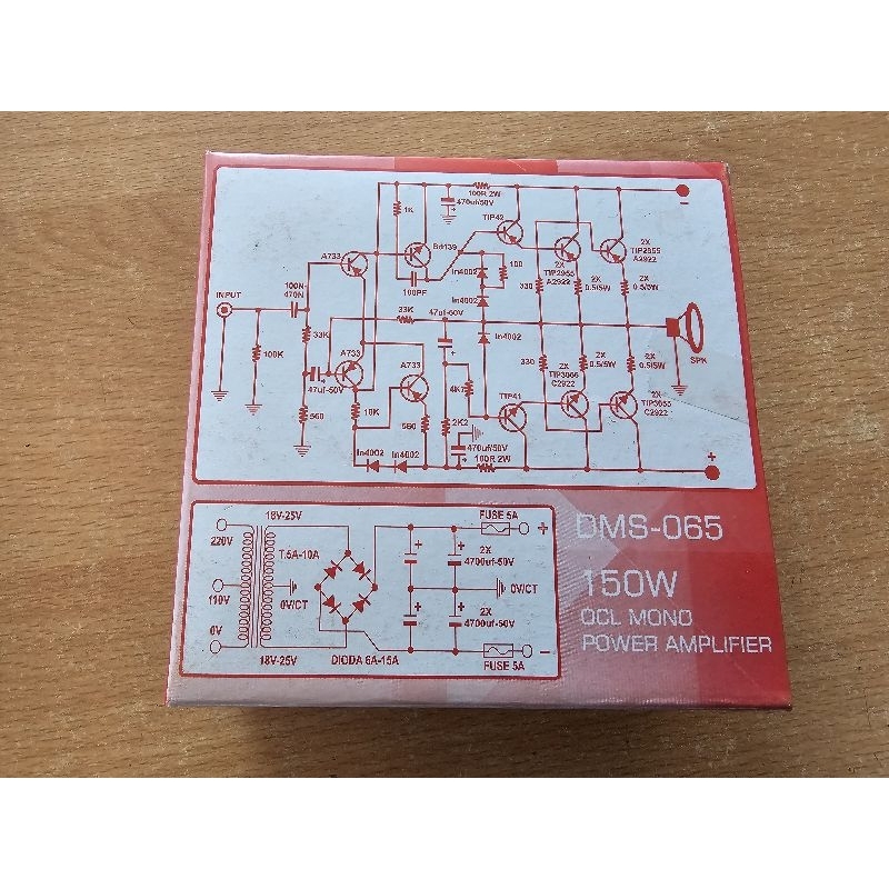 POWER AMPLIFIER OCL MONO 150WATT DMS-065 SANKEN