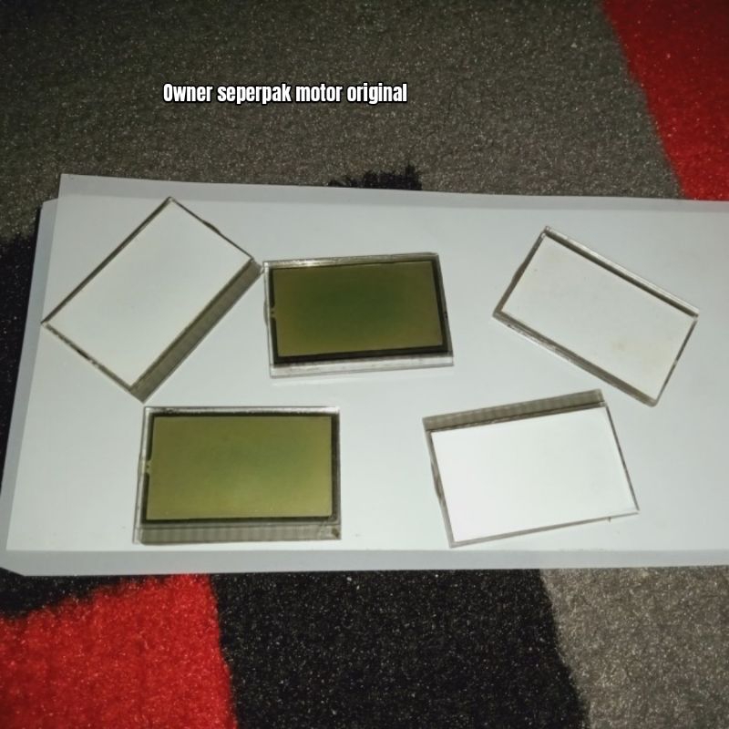 kaca Indikator lcd bensin Supra x 125 original siap pasang jaminan