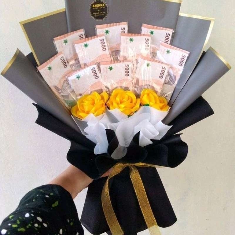 buket uang 5ribu