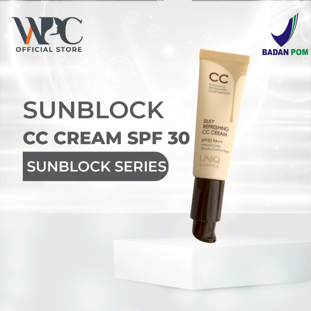 Sunblock CC Cream SPF 30 - Uniq Radiance Silky Refreshing