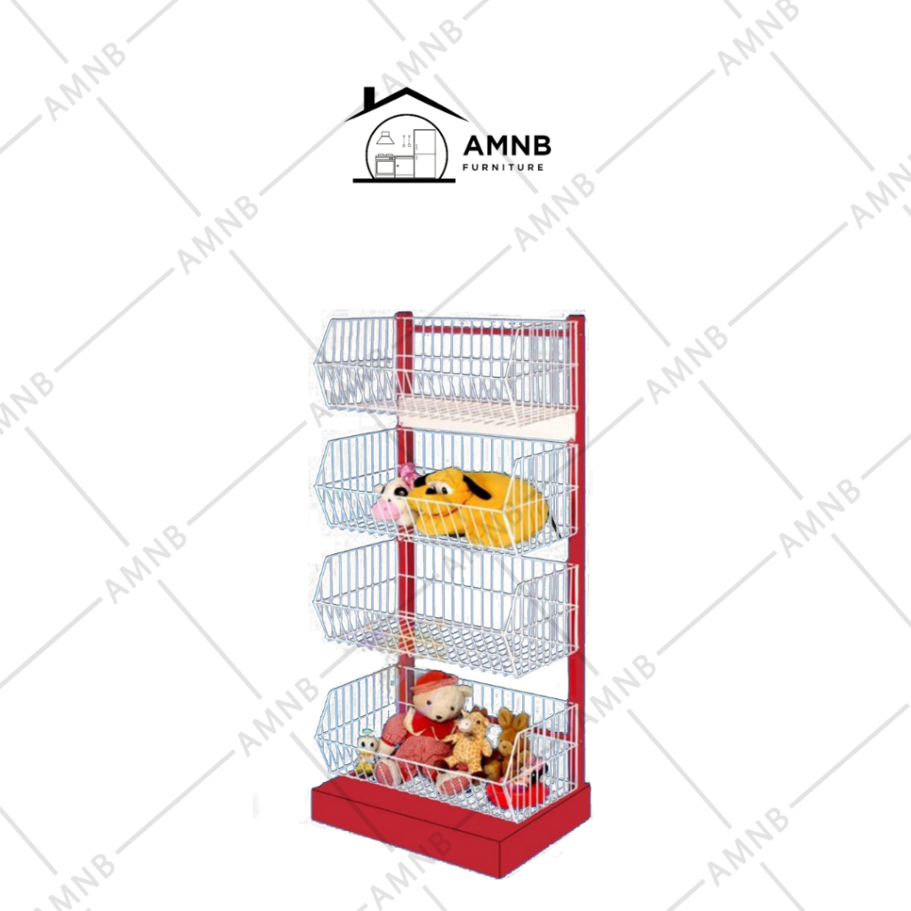 AMNB - Rak Snack Mega Master| Rak Roti Minimarket | Rak Serbaguna
