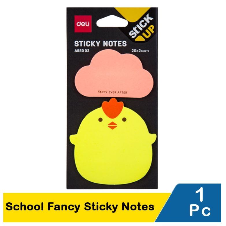 

Deli School Fancy Sticky Notes A550-02 (RANDOM)