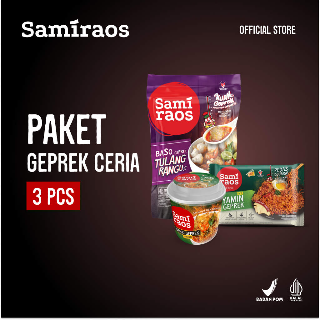 

SAMI RAOS - Paket Geprek Ceria