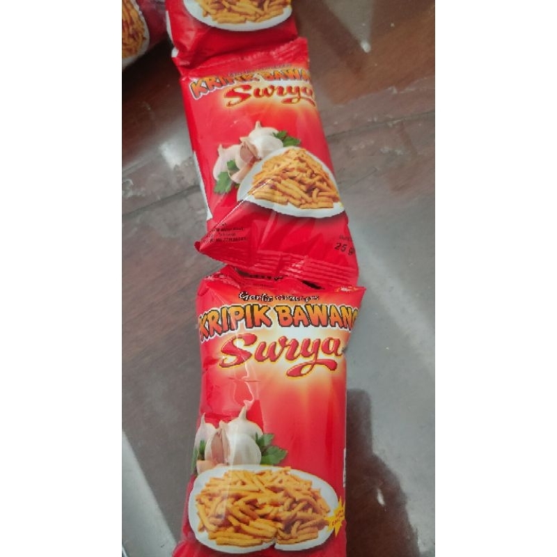 

Kerupuk Bawang MINI dan Kacang Telur UKURAN KECIL 25 grm surya