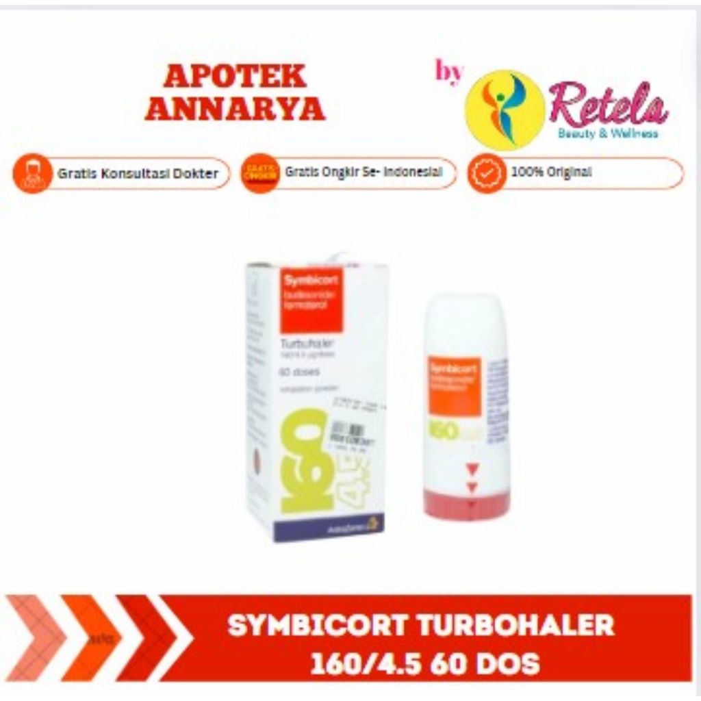 SYMBICORT TURBOHALER 160/4.5 60 DOS