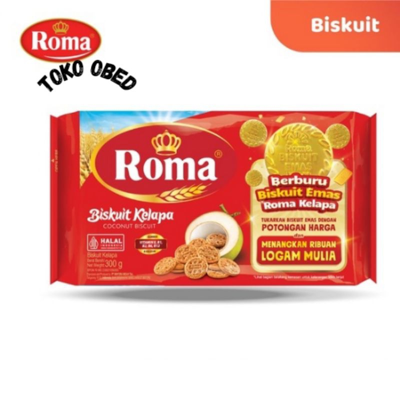 

ROMA BISCUITS KELAPA 300 gr HARGA TERMURAH