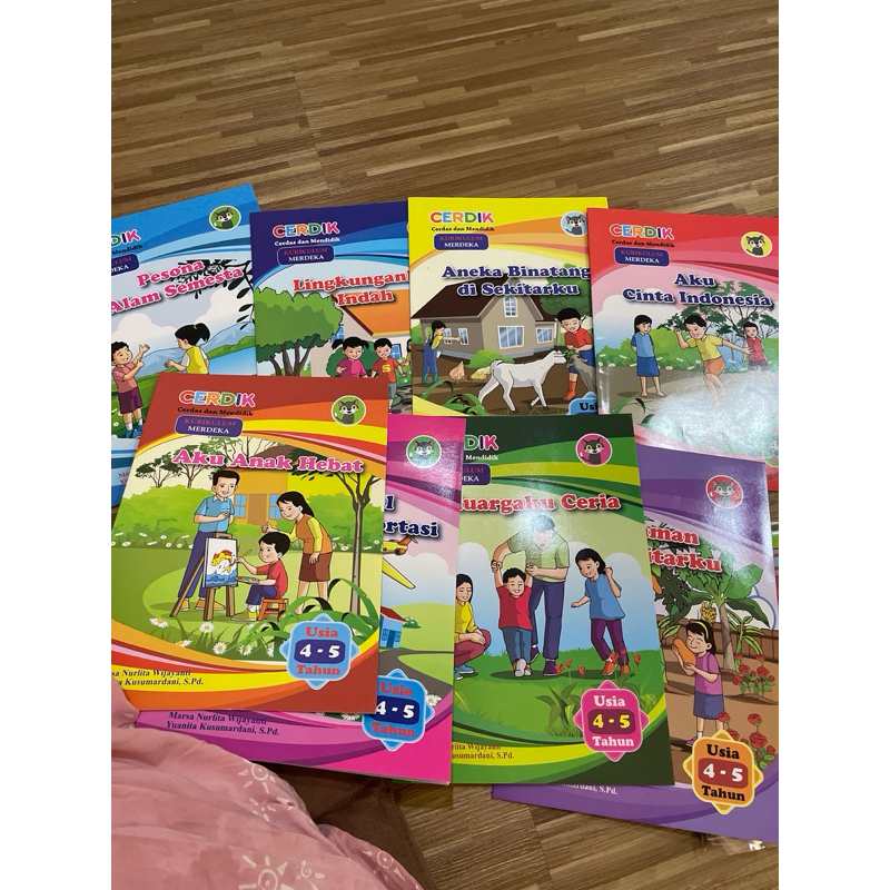 buku TK kurikulum merdeka Kelompok A