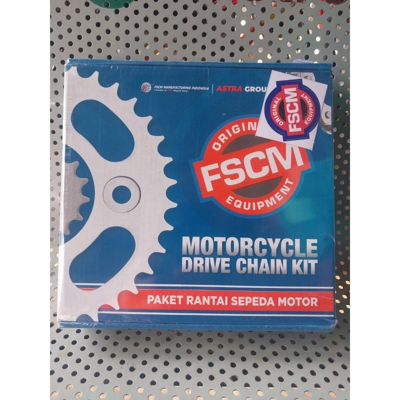 Gear Seat FSCM Supra fit New KTL  / Revo Lama ASLI Original FSCM