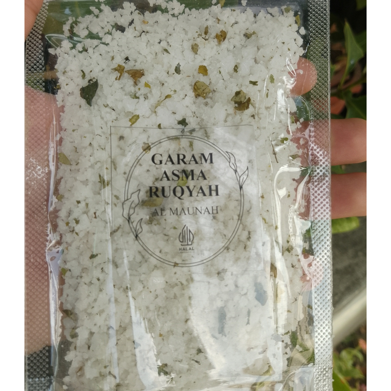 

Garam Ruqyah Ruwatan Cleansing Bidara & Kelor (Berat 100 Gram ) GRATIS BOOSTER ENERGY