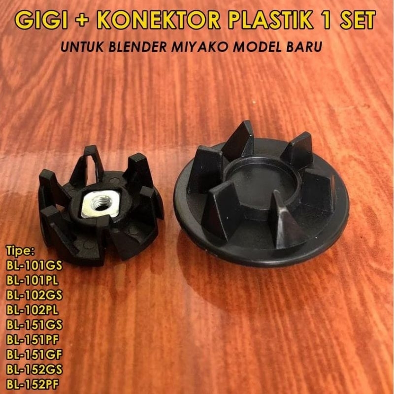 Konektor+Gear gigi blender miyako