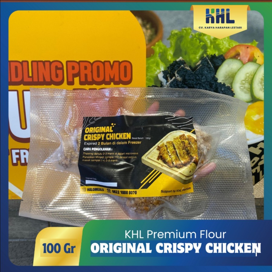 

Original Black Coated Crispy Chicken 100 Gr