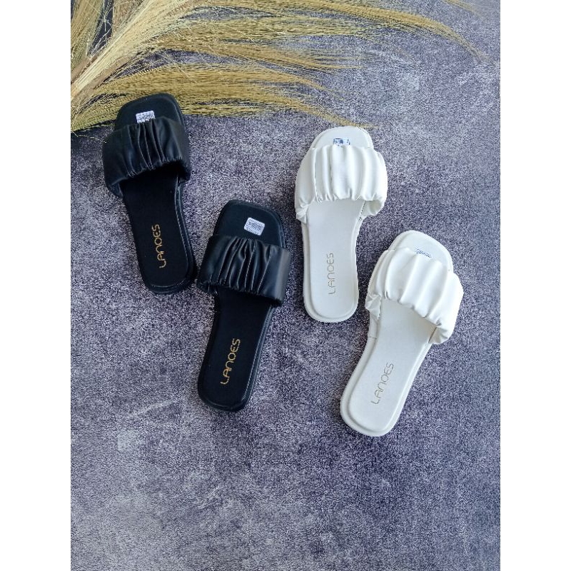 Sandal Karet Ban Kerut Wanita