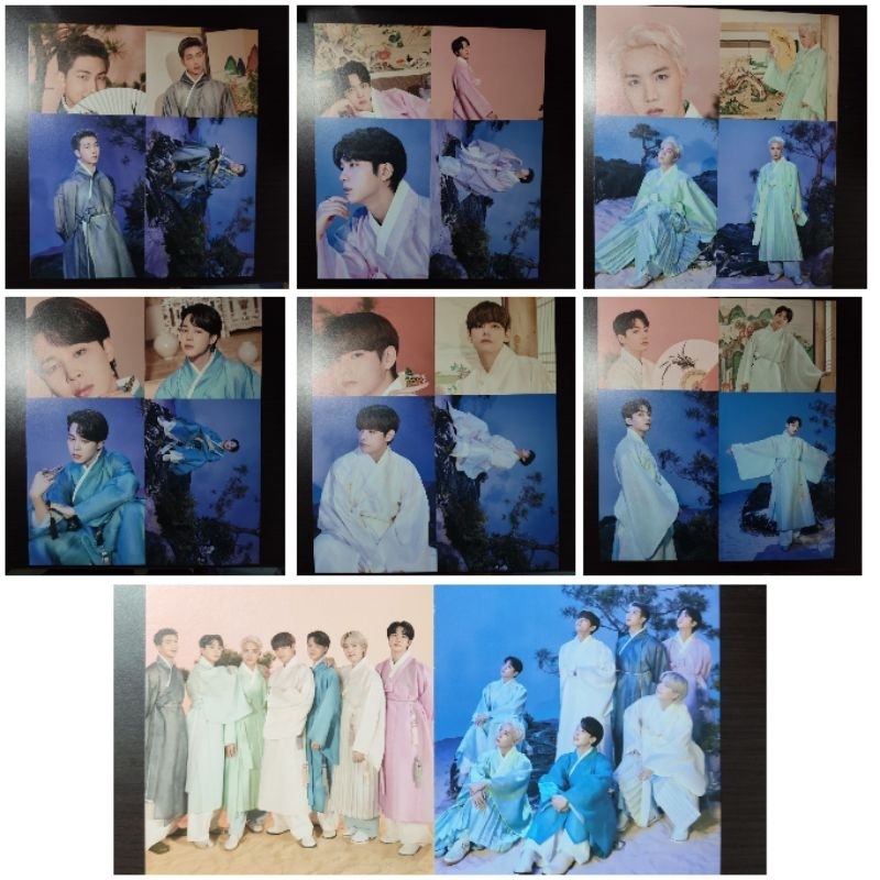 BTS Dalmajung 2021 Postcard Jhope Jimin V