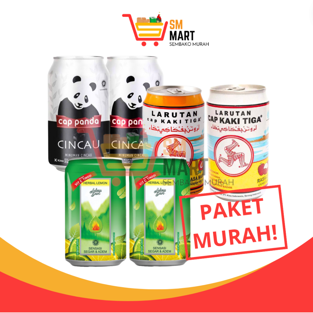 

PAKET MINUMAN MURAH LARUTAN ADEM SARI CINCAU PANDA