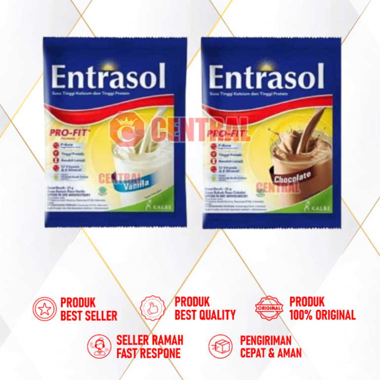 

ENTRASOL KEMASAN Sachet 5@21gr /Centralbandung