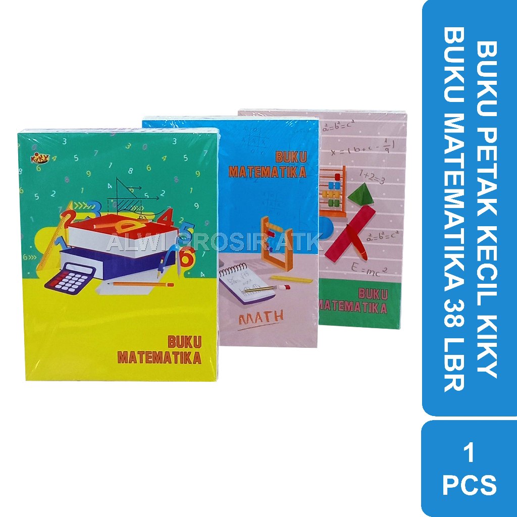 

BUKU TULIS PETAK KECIL KIKY 38 LEMBAR / BUKU MATEMATIKA | 1 PCS