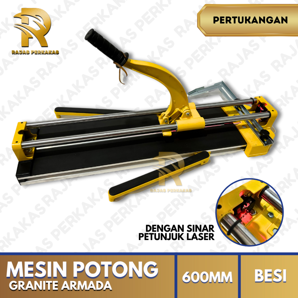 MESIN POTONG GRANITE 600MM+LASER ARMADA / MESIN POTONG KERAMIK / MESIN POTONG LANTAI