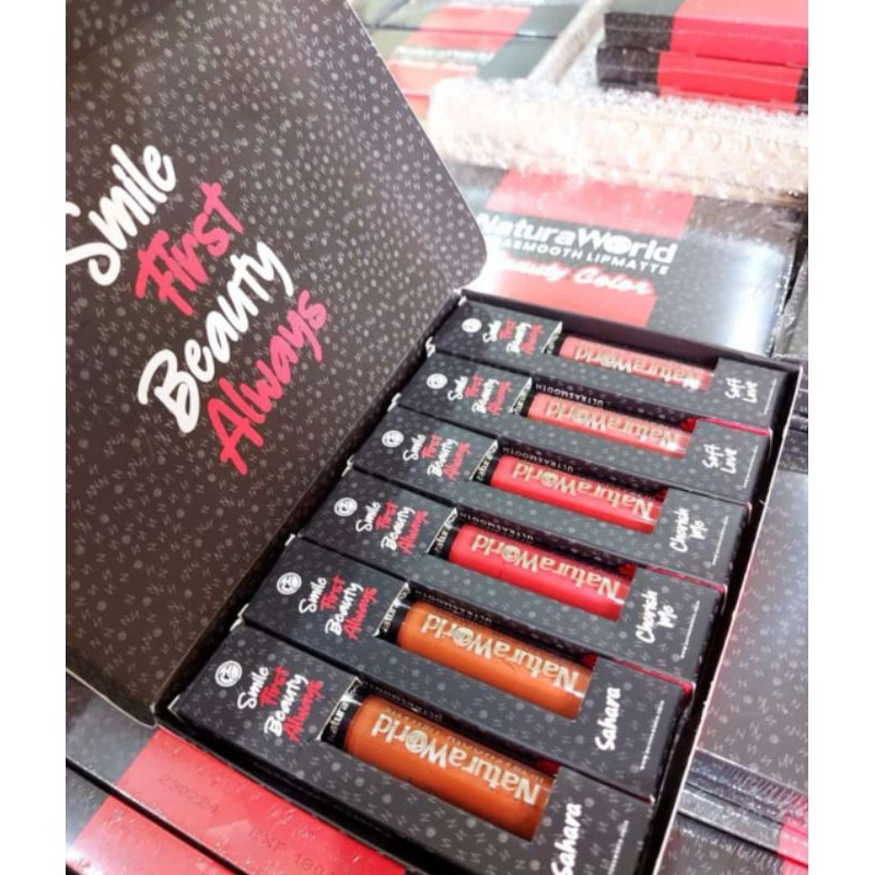 NaturaWorld Lipmatte Sahara/Lipmatte Best Seller/Lipmatte Sultan