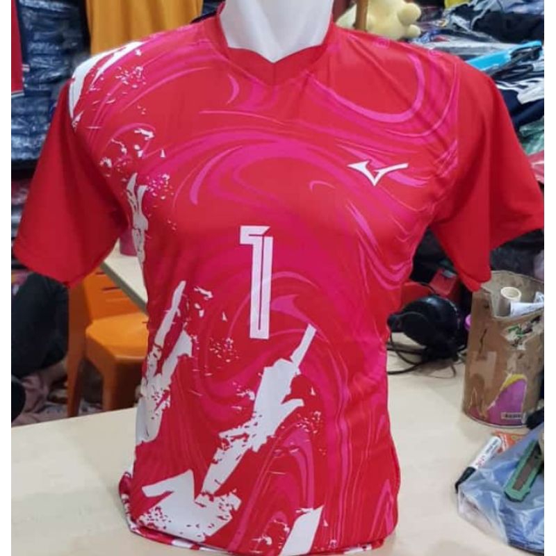 setelan baju tim voli mizuno set 12