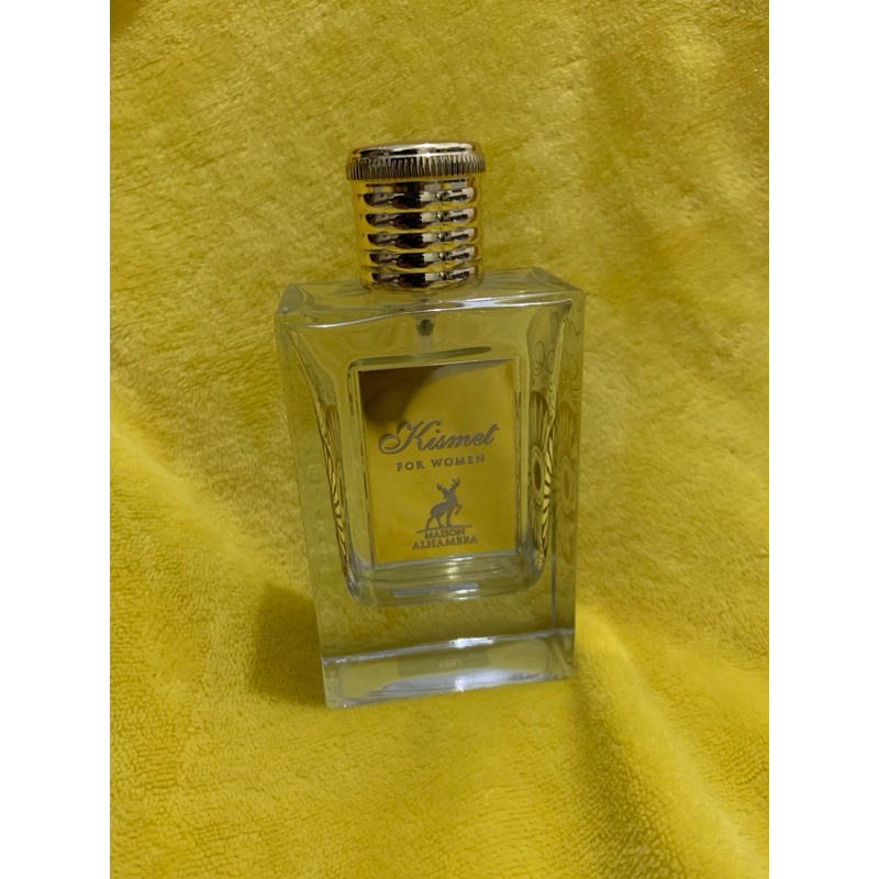 BOTOL PARFUM KOSONG PRE LOVED (MAISON ALHAMBRA KISMET FOR WOMEN)